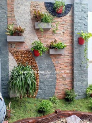 Đá chẻ làm tiểu cảnh