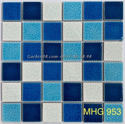 Gạch mosaic gốm rạn cao cấp