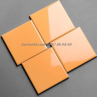 Gạch thẻ 10x10 màu cam