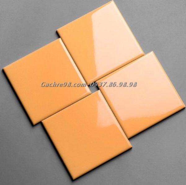 Gạch thẻ 10x10 màu cam