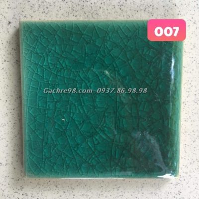 Gạch thẻ màu xanh 10x10