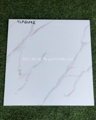 Gạch lát nền 60x60 trắng vân mây giá rẻ