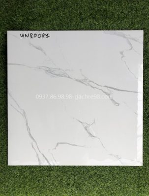 Gạch lát nền 60x60 trắng vân mây rẻ