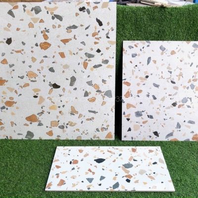 3 kích thước gạch terrazzo lát nền