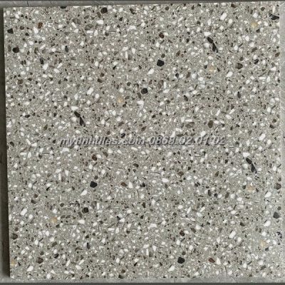 Gạch đá mài terrazzo lát nền nhà tắm