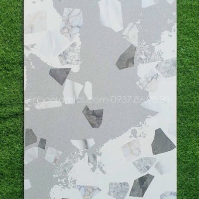 Gạch terrazzo 600x1200 ốp tường nhà tắm