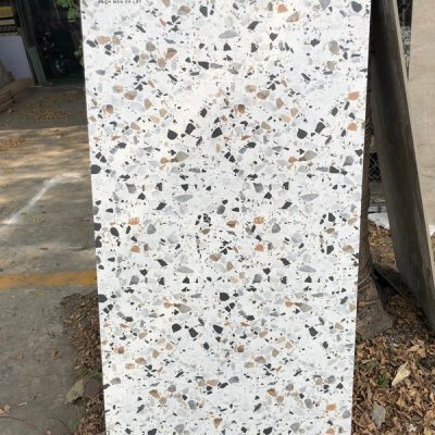 Gạch terrazzo 600x1200 lát nền phòng khách