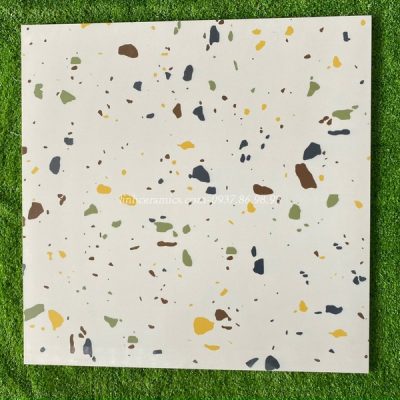 Gạch terrazzo 600x600 lát nền nhà tắm