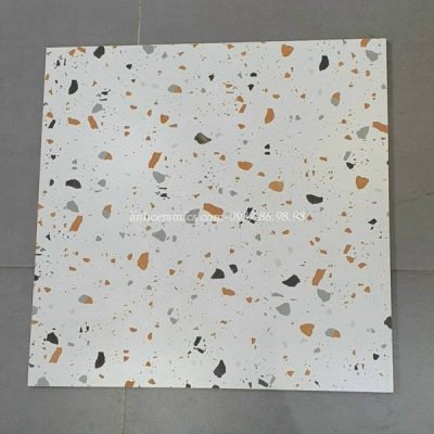 Gạch terrazzo 600x600 lát nền phòng khách