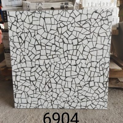 Gạch giả đá mài 60x60 lát quán cà phê 6904