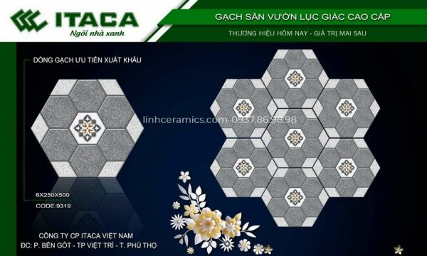 Gạch lát sân lục giá giá rẻ