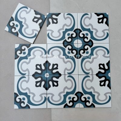 Gạch bông ceramic 200x200 ốp lát phòng tắm