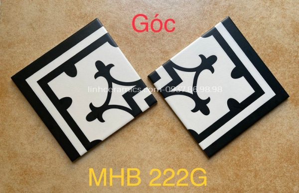 Gạch bông góc giả cổ điển 20x20