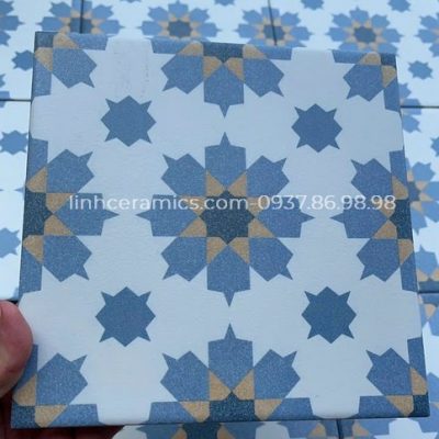 Gạch lát nền cổ điển 20x20 màu mới