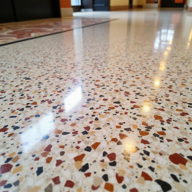 Gạch đá mài terrazzo báo giá - Thiết kế hiện đại, sang trọng cho không gian sống